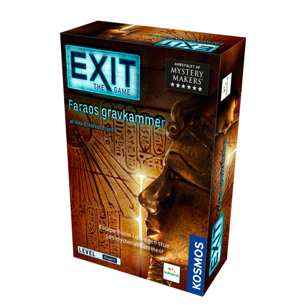 Exit the game - exit spil - braetspil - exit faraos gravkammer - lad os spille - familiespil