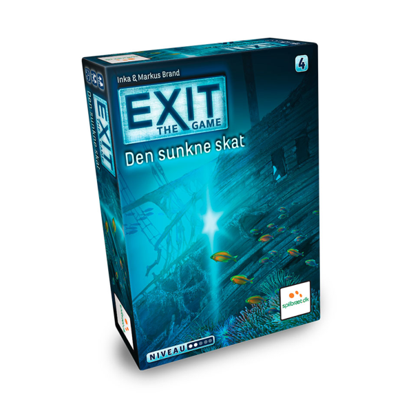 Exit the game - exit spil - exit den sunkne skat - lad os spille - escape room spil