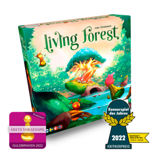 Living forest - aarets voksenspil - guldbrikken 2022 - aarets boernespil 2022