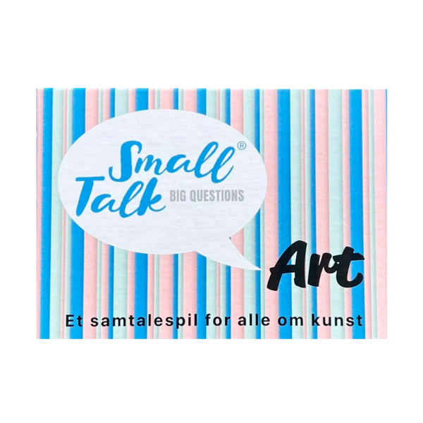 Small talk art - samtalekort - lad os spille