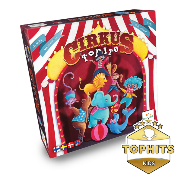 Cirkus topito - boernespil - braetspil - aarets boernespil 2018 - lad os spille