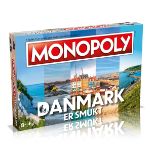 Monopoly - Danmark er smukt - Spil om Danmark - braetspil - selskabsspil - familiespil - lad os spille