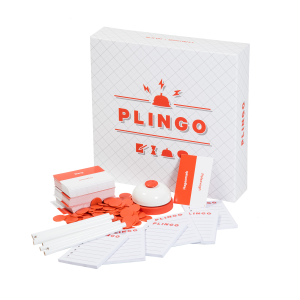 Plingo - selskabsspil - underholdende spil - lad os spil