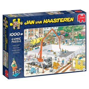 Jan van haasteren puslespil - puslespil med 1000 brikker - lad-os-spille - Almost Ready