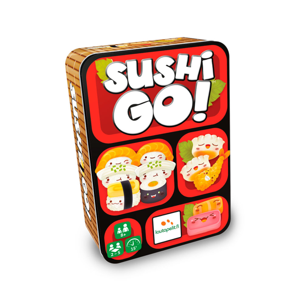 Sushi go - kortspil - rejsespil - familiespil - selskabsspil - lad-os-spille