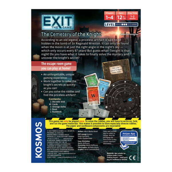 Exit english - the cemetery of the knight - exit the game (2)