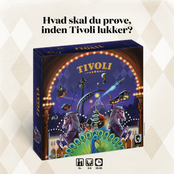 Tivoli-spillet - snak - braetspil - familiespil - selskabsspil - boernespil